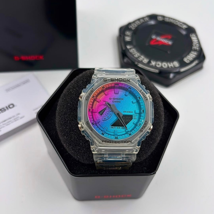 ساعت Casio G-Shock شفاف