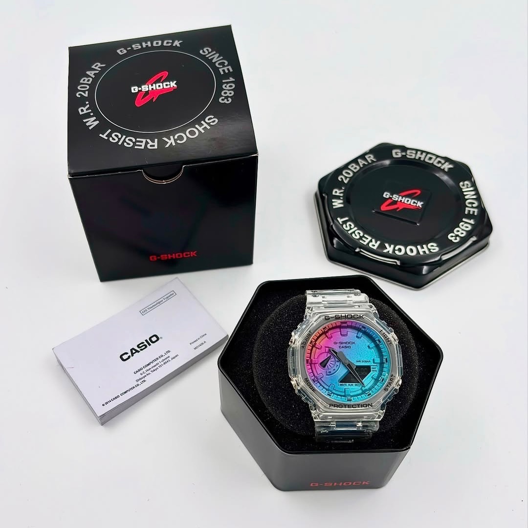ساعت Casio G-Shock شفاف