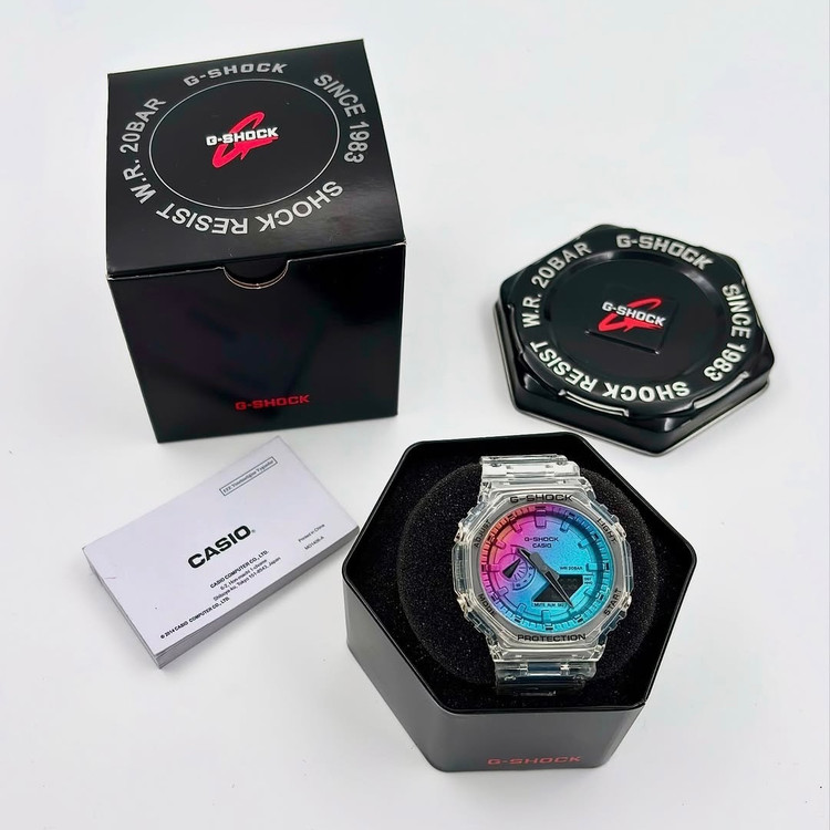 ساعت Casio G-Shock شفاف